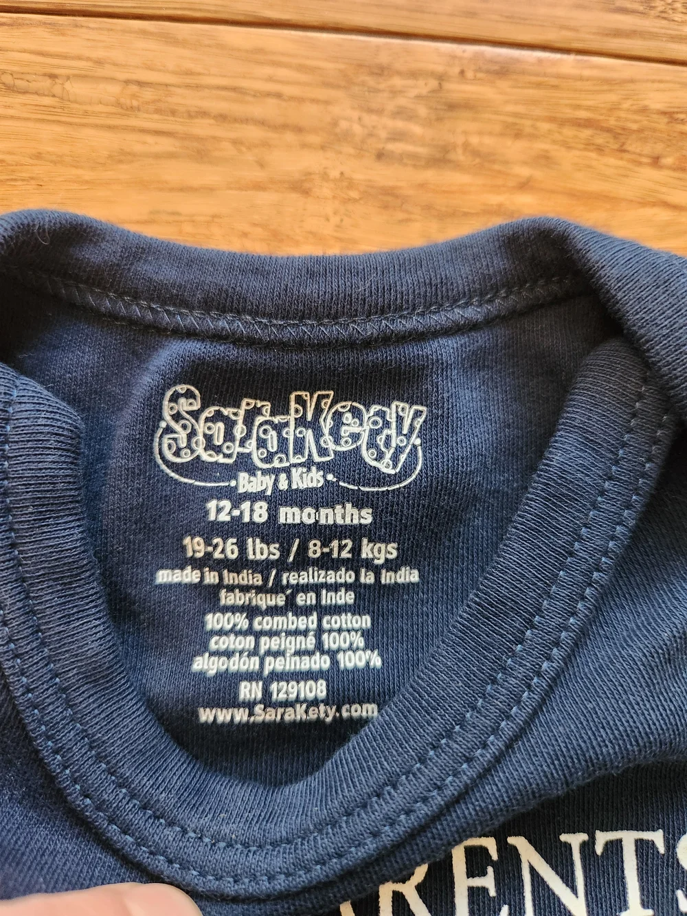 Set Of 4 Grandparent Grandma Grandpa Short Sleeve Onesies Baby Gift 0-18 Months